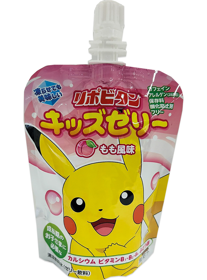 Pokemon Jelly Drink with Peach Flavor