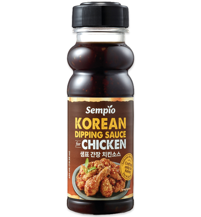 Sauce für Huhn Soja- und Knoblauchgeschmack