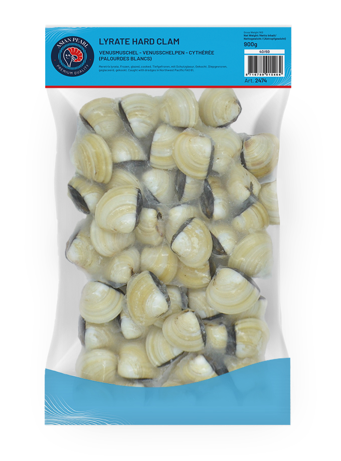 Lyate Hard Clam  40/60 P/BAG