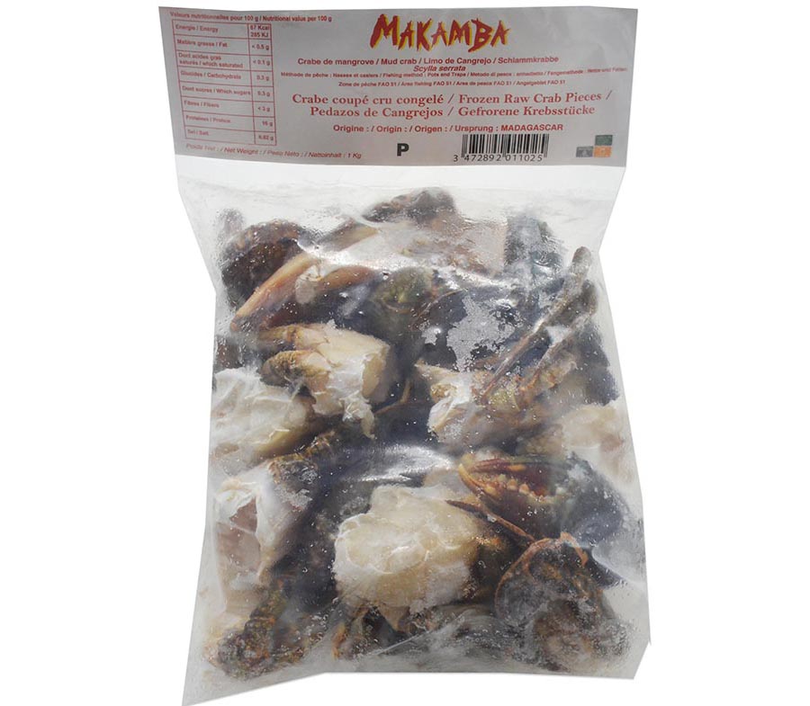 Makamba crabe  P (9/13 pcs)