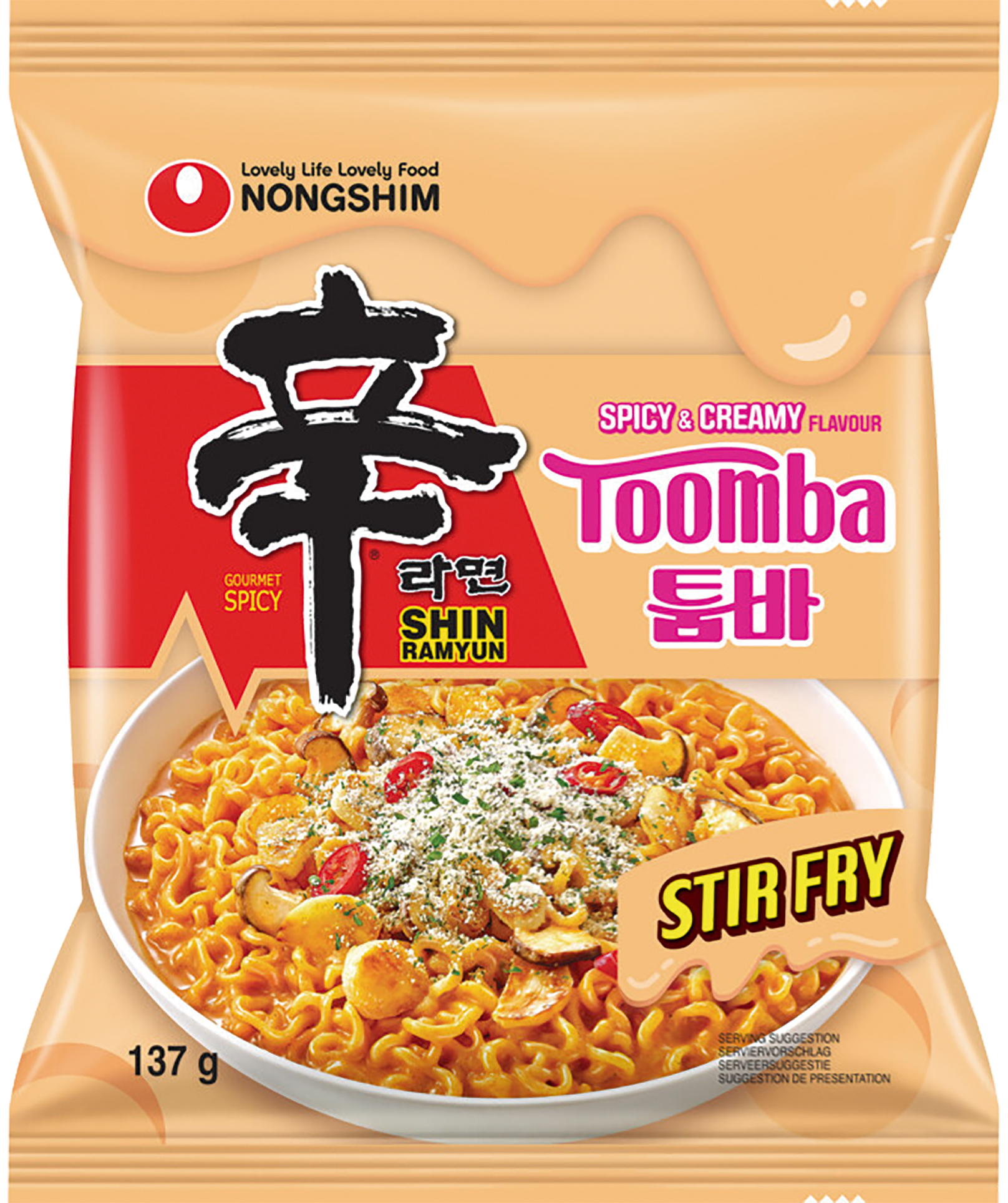Nouilles Instantanées Shin Ramyun Toomba