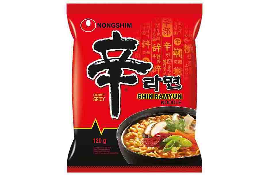 Nouilles Instantanées Shim Ramyun