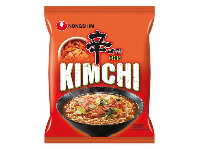 Instant-Nudelnsuppe Kimchi