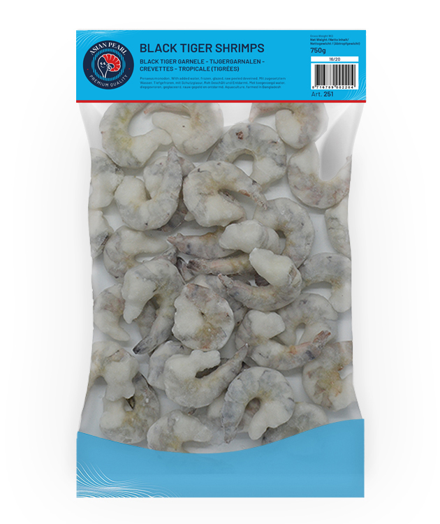 Black Tiger Shrimps  16/20