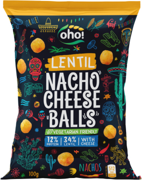 Coloured peanuts red