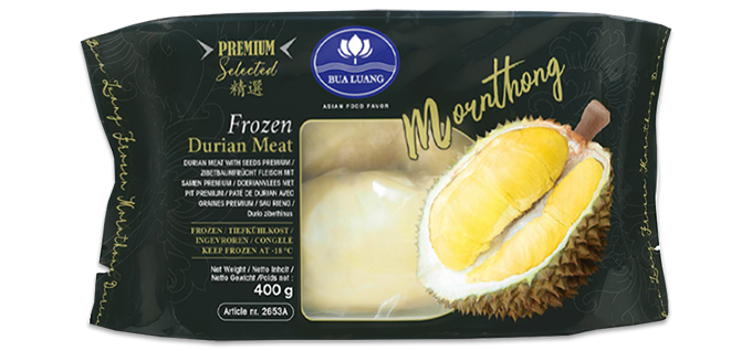 Durian Fleisch mit Kerne „Premium“  24X400 G