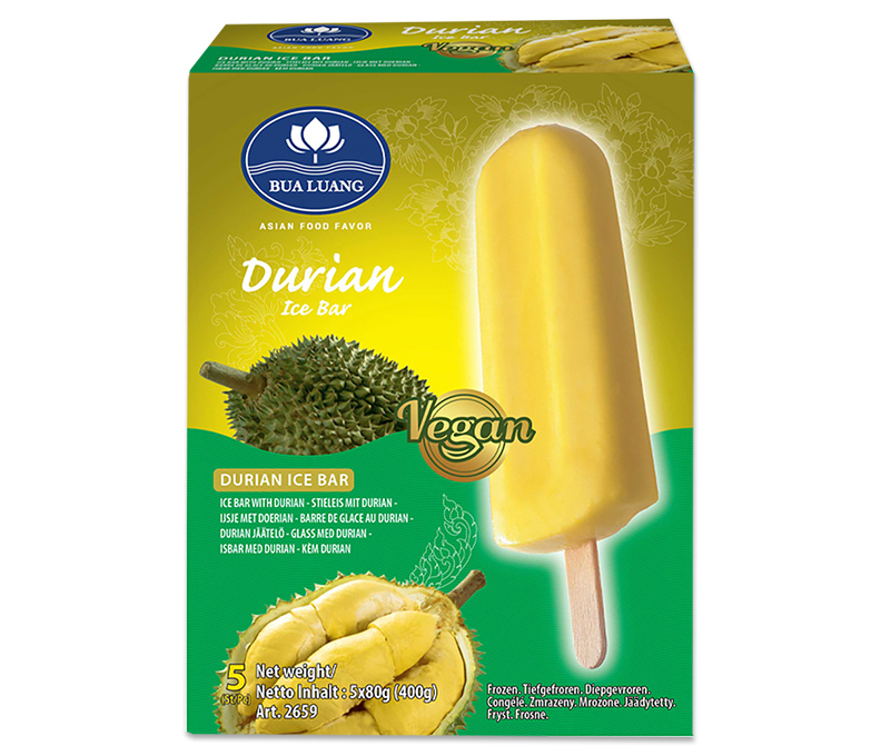 Durian ice sticks