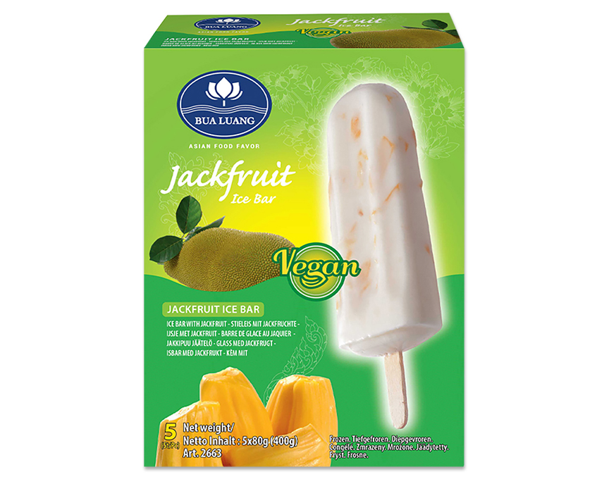 Jackfruit ice sticks