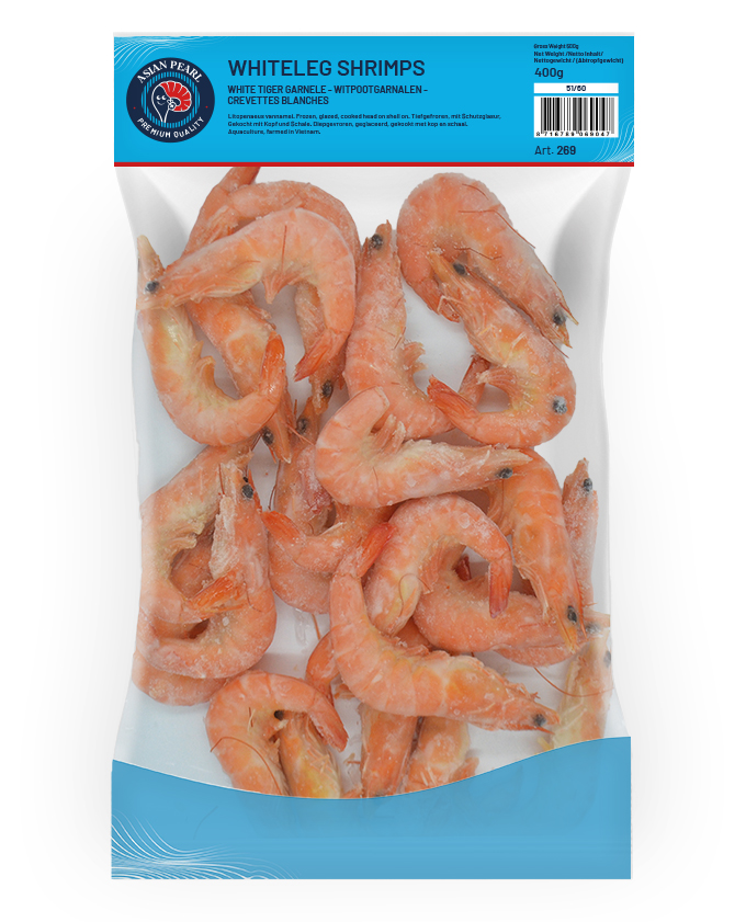Vannamei Garnalen  51/60 (PCS/KG)
