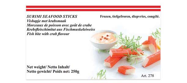 Surimi Crabsticks