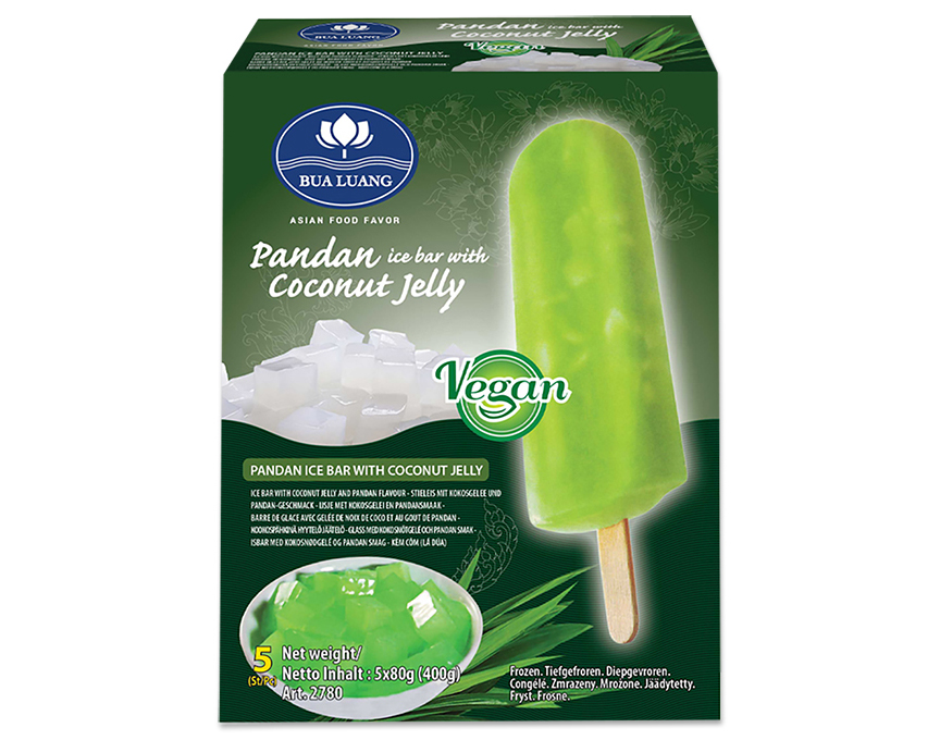 Pandan Ice Sticks