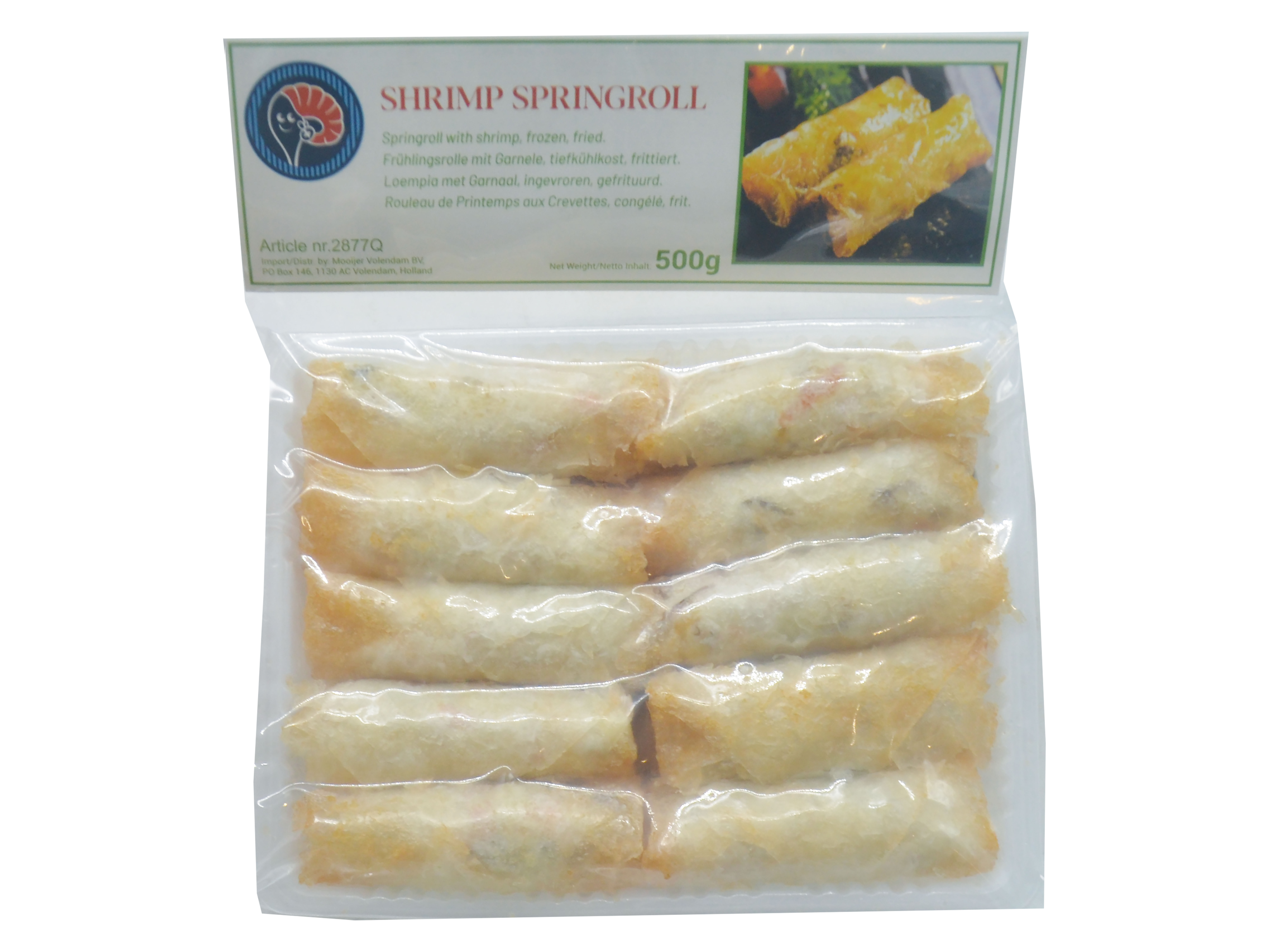 Rouleau de Printemps aux Crevettes