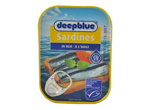 Sardines Fillet Deepblue In Oil