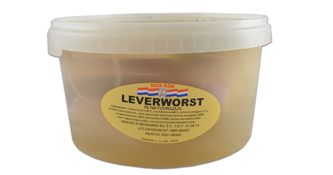 Zure Leverworst  20 St.