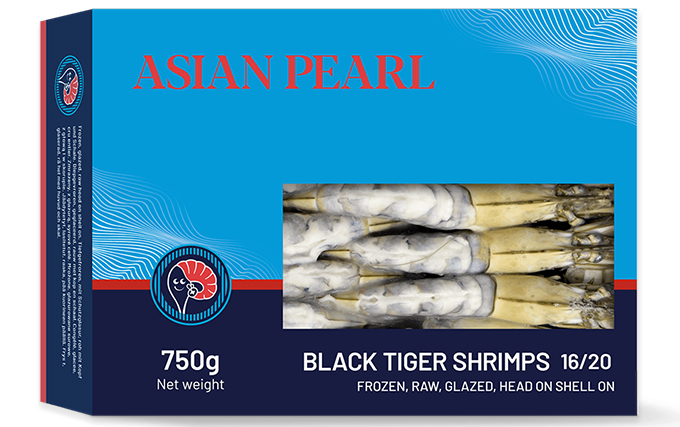 Black Tiger Shrimps  16/20