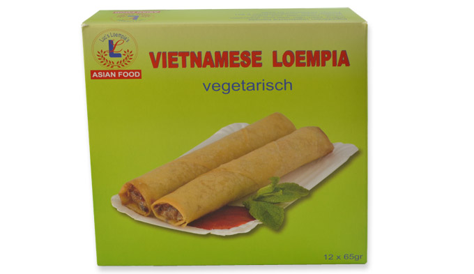 Vietnamese Loempia Vegetarisch rauw 12 STUKS