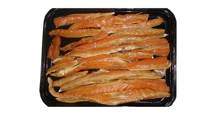 Salmon Belly Flaps  1/3 cm