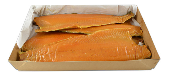 Zalmzijde Koud Gerookt  1/1,5 KG