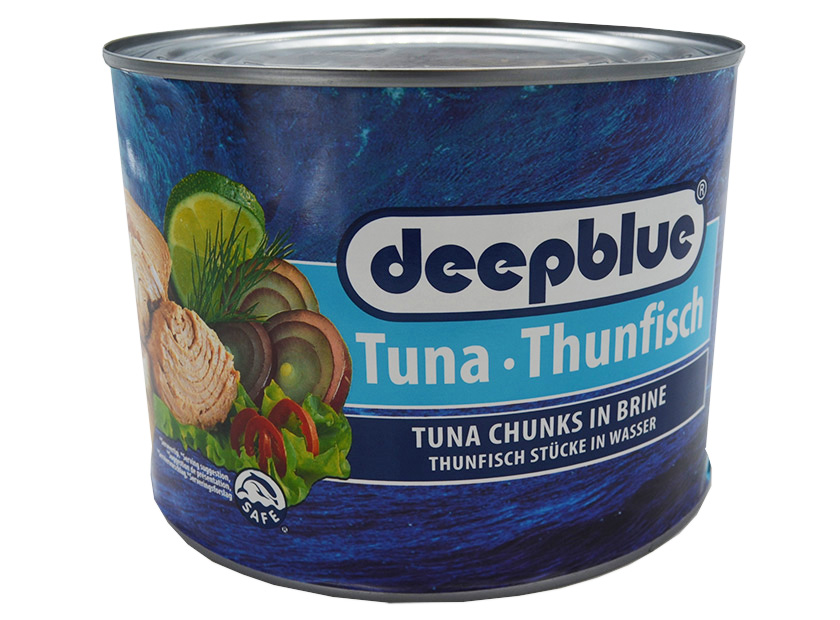 Thunfisch am Wasser Deepblue
