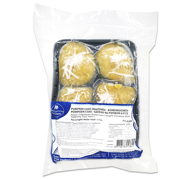 Gâteau au Potiron  6 PCS