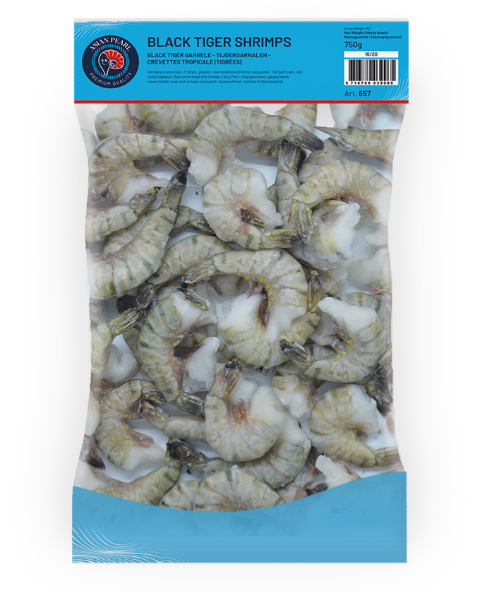 Black Tiger Shrimps  16/20