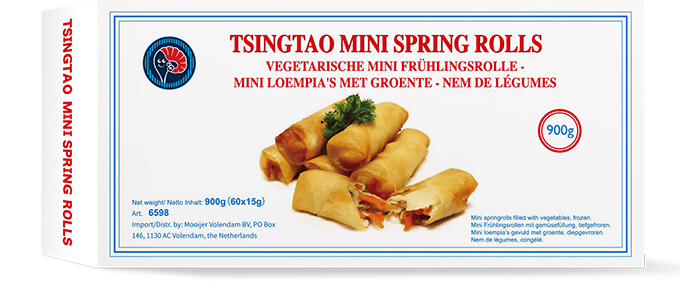 Vegetarian Mini Springrolls