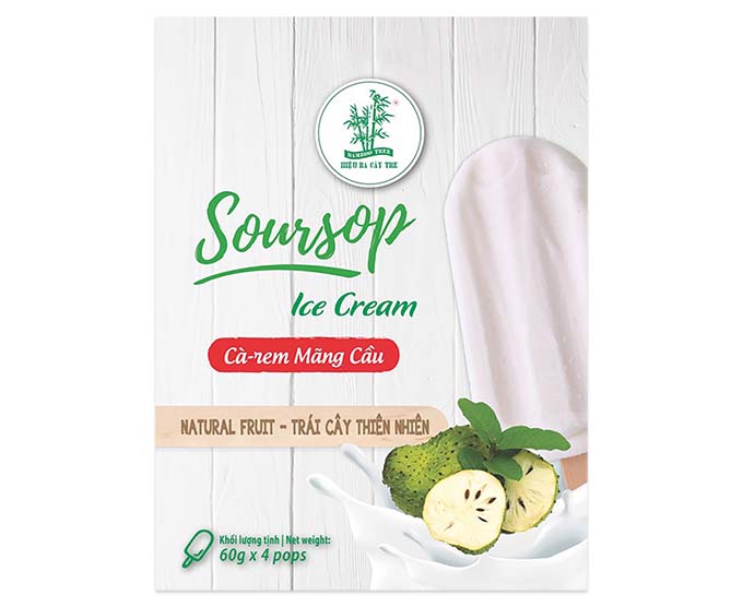 Soursop Stieleis