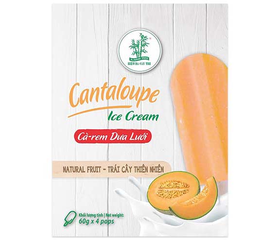 Cantaloupe Melon Stieleis