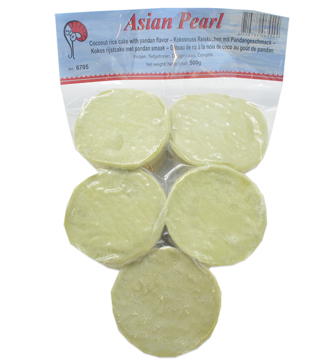 Gâteau de Riz À la Noix de Coco au Goût de Pandan