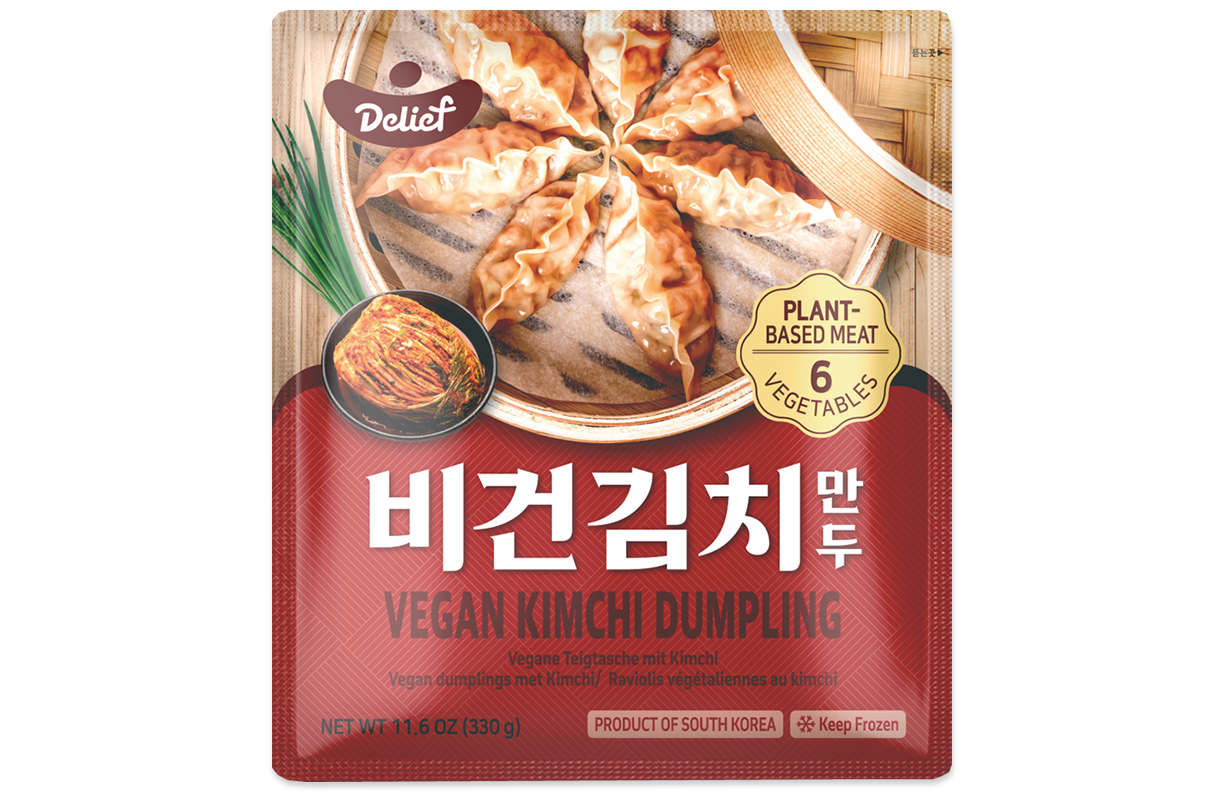 Raviolis Végétaliennes au Kimchi