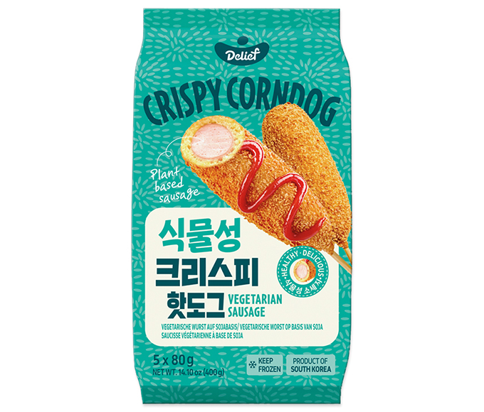 Vegetarische Crispy Corn Dog