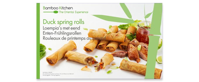 Springroll with Duck Meat  8 STUKS