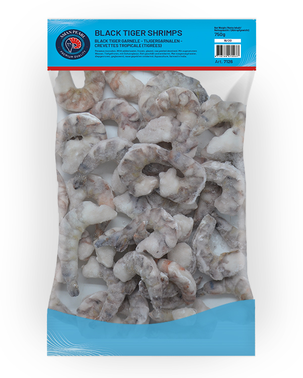 Black Tiger Shrimps  16/20