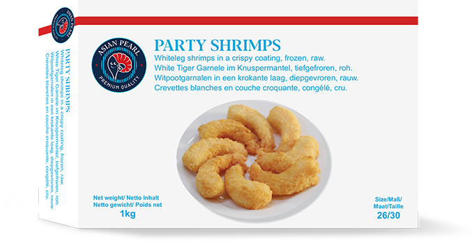 Crevettes Party pané