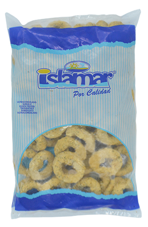 Inktvisringen gepaneerd met knoflook/peterselie Gepaneerd 21-29 PCS/BAG