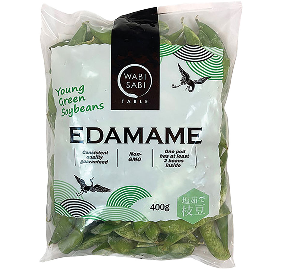 Soja Bohnen gesalzen(Edamame)