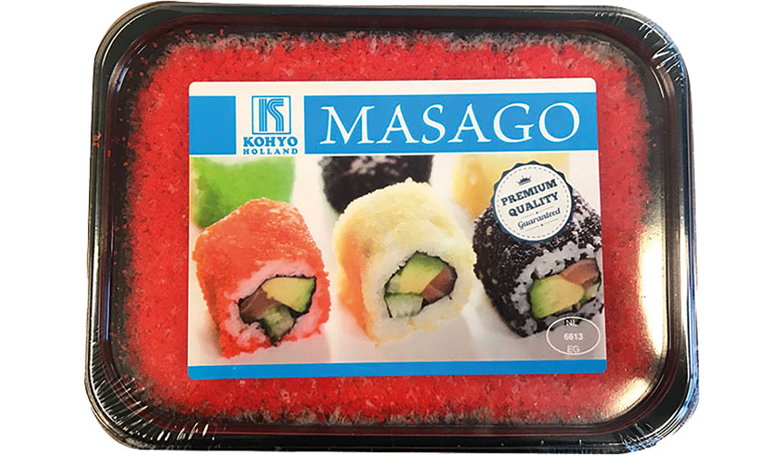 Sushi Kaviaar Kuit Oranje Red