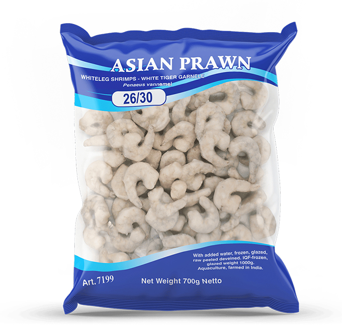 Vannamei Garnalen  26/30