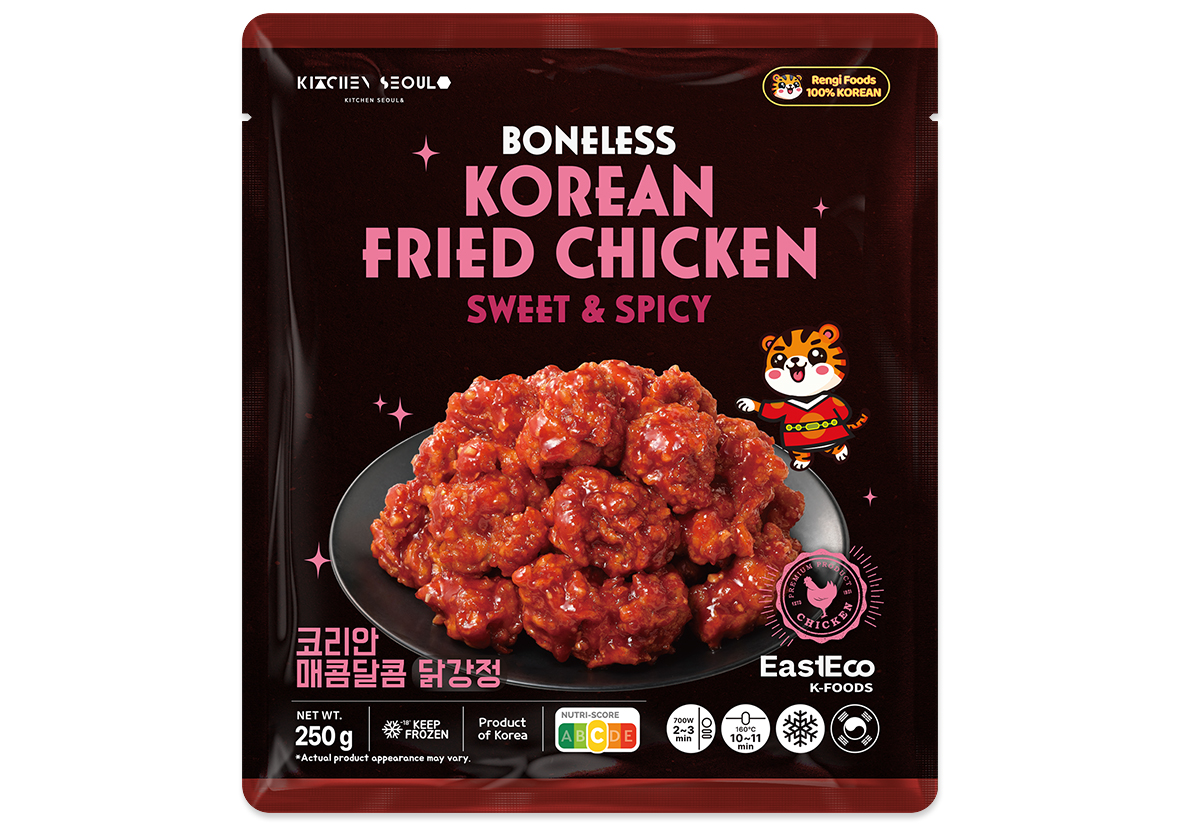 Poulet frit coréen sucré-épicé