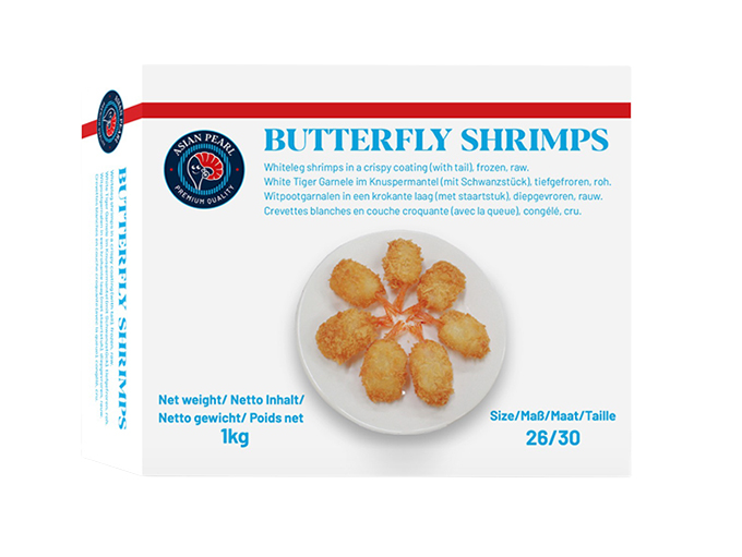 Crevettes Butterfly  26/30