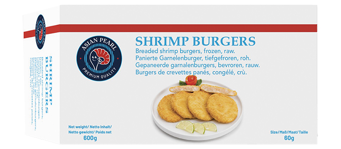 Shrimp Burgers  10X60 G