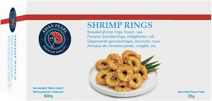 Shrimp Rings  32X25 G