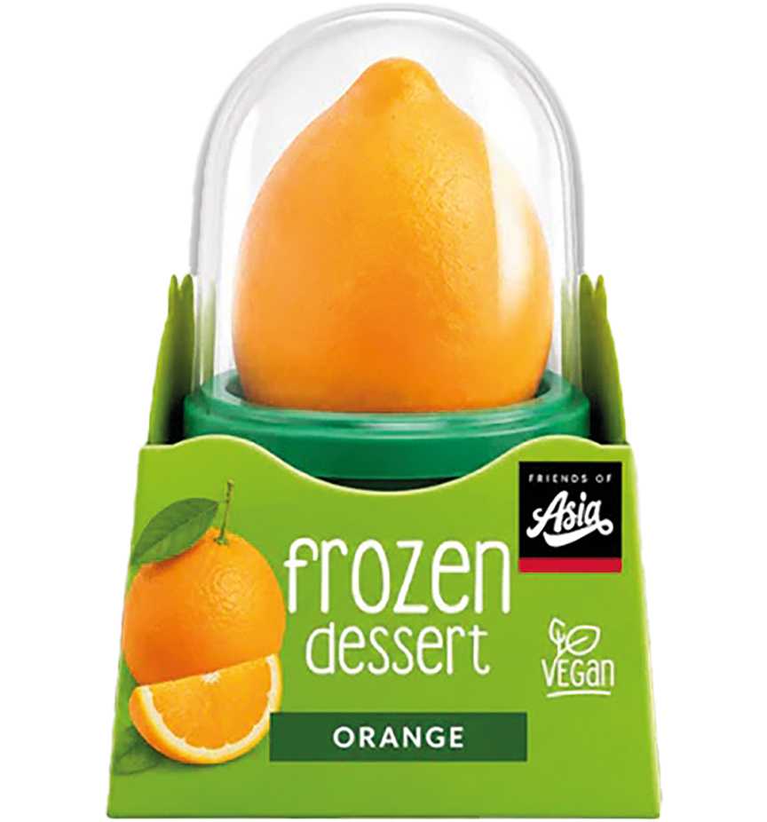 Orange Ice Sticks